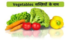 100 सब्जियों के नाम Sabjiyon ke Naam | Vegetables Names - ABC English